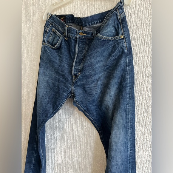 Lee Men’s regular leg blue jeans size 32/32 101B premium collection - Picture 6 of 6